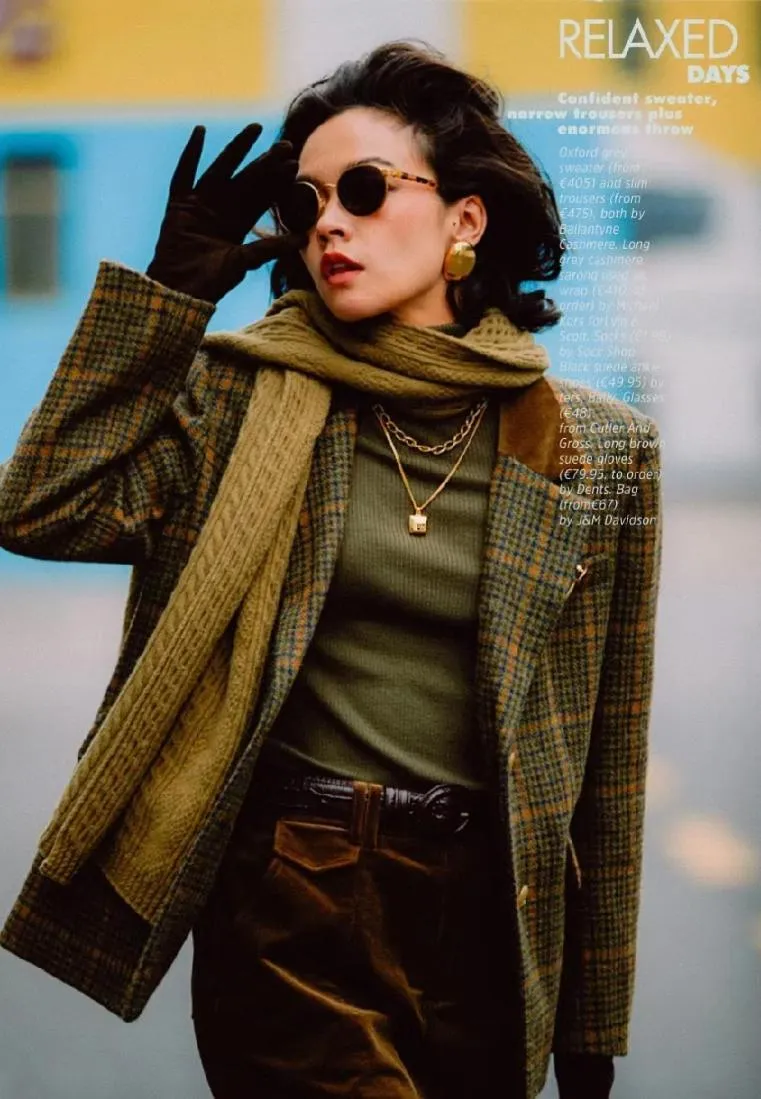 复古风人像照片